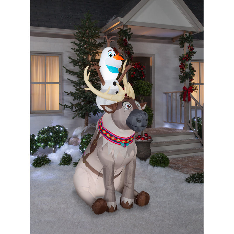 Disney Inflatable Olaf & Sven Christmas buy Decoration